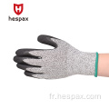 HESPAX Nitrile Men Durable Men Black Glove Automotive OEM